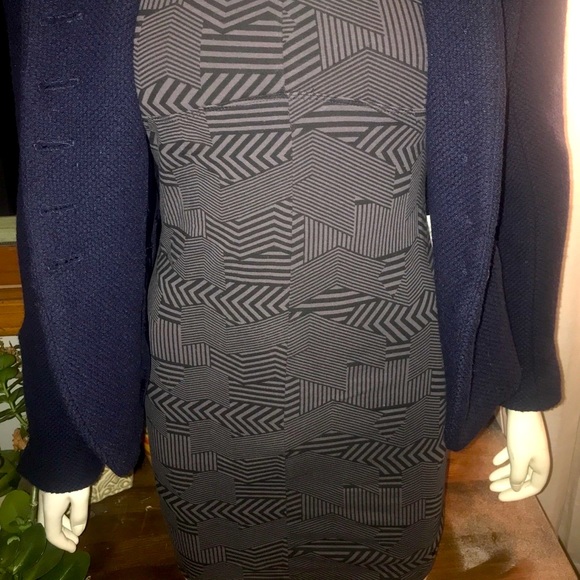 HOT 🔥 Volcom Tight Dress On Strapless Gray Black - Picture 2 of 7